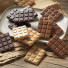 Mini tablettes en Chocolat noir-lait-blond - photo 1