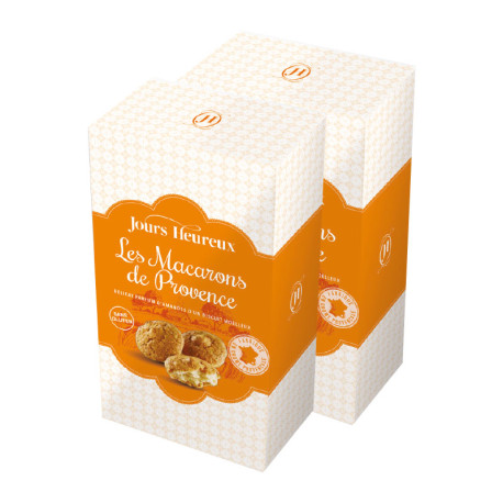 Lot de 2 - Macarons de Provence aux Amandes