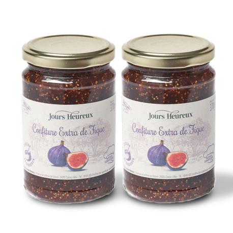 Lot de 2 - Confiture extra de Figues