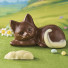 Clovis le Chat et Kitty la Souris en Chocolat au Lait - photo 1