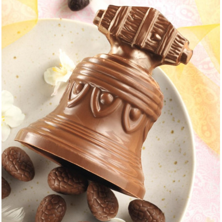 Cloche Garnie en Chocolat au Lait