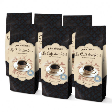 Lot de 6 - Café Rare Décaféiné