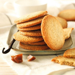 Galettes Fines Caramel Beurre Salé et Vanille