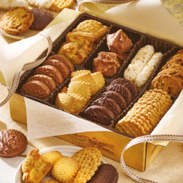 Coffret d'assortiment de Biscuits et Chocolats